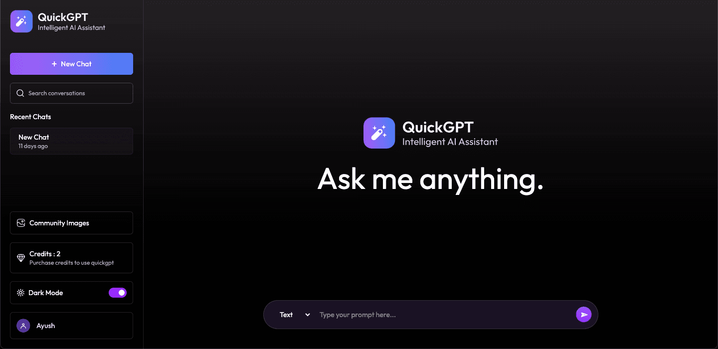 Thumbnail for QUICK GPT